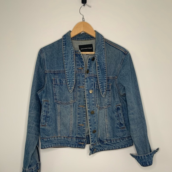 Who What Wear Denim Jacket - Picture 2 of 6